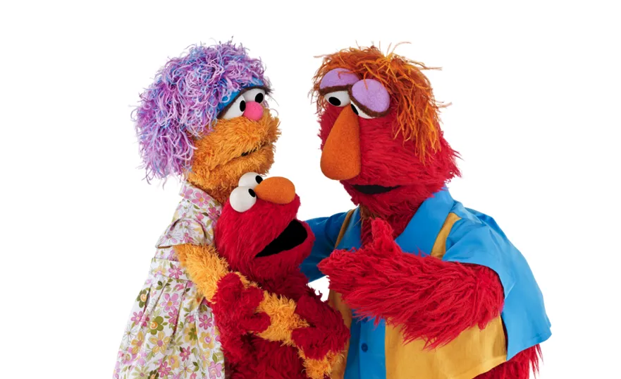 Photo of puppets from the educational resource Welcome Sesame.
